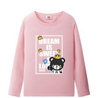 Couple Matching Long-sleeve Printed T-shirt