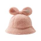 Shearling Animal Ear Bucket Hat