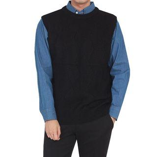 Plus Size Sleeveless Sweater