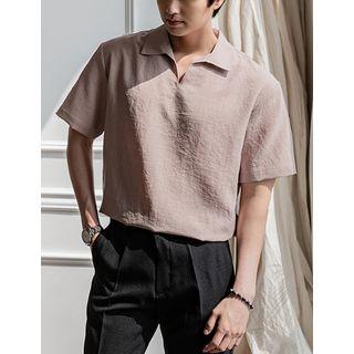 Open-placket Summer Shirt