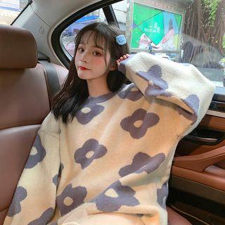 Oversized Jacquard Sweater