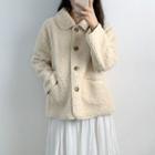 Plain Coat / Plain Midi Skirt