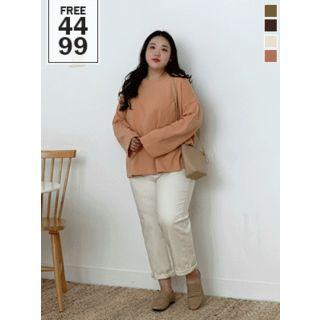 Wide-sleeve Oversized T-shirt