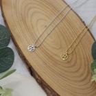 Letter-pendent Necklace