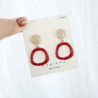 Hoop Earring 1 Pair - 925 Silver - Earrings - One Size