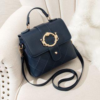 Mini Metal Accent Crossbody Bag