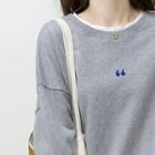 Long-sleeve Round-neck Embroidered Symbol Sweatshirt