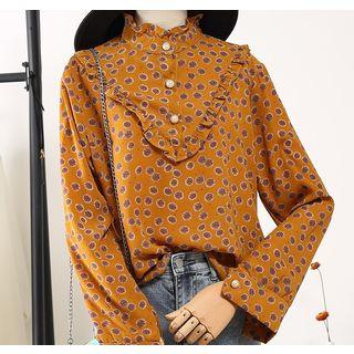 Placket Dotted Shirt