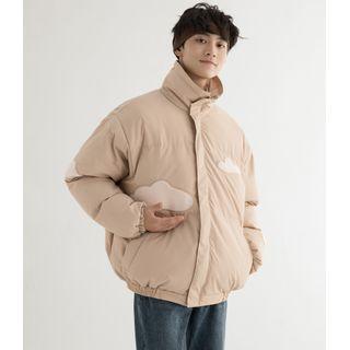 Cloud Applique Padded Jacket