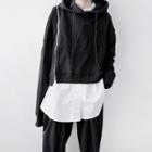 Side-zip Oversize Hoodie