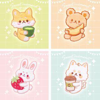 Animal Embroidered Patch / Brooch