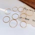 Set Of 9: Ring Gj163 - One Size