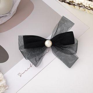 Bow Mesh Hair Clip (various Designs)