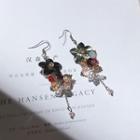 Crystal Floral Statement Earring