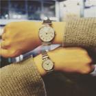 Couple Matching Steel Bracelet Watch