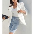 Single-breasted Full-lace Blazer