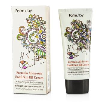 Farm Stay - Formula All-in-one Snail Sun Bb Cream Spf50+/pa+++ 50g/1.7oz