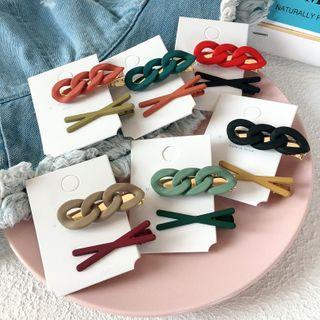Non-matching Acrylic Hair Clips