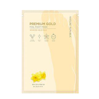 Nature Republic - Premium Gold Foil Foot Mask 1pair 16ml