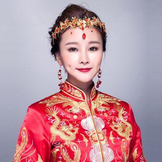 Bridal Dangling Tiara