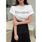 French Toast Letter T-shirt