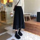 Crochet-lace A-line Skirt