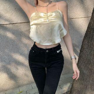 Strappy Camisole Top Champagne - One Size