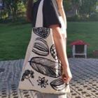 Fruit Canvas Tote Bag Off White - One Size