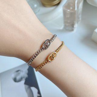 925 Sterling Buckled Bracelet