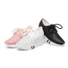 Platform Peforated Sneakers