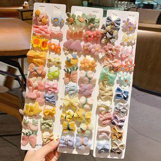 Set Of 10: Cartoon Hair Tie (various Designs)