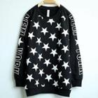 Long Sleeves Patterned Pullover