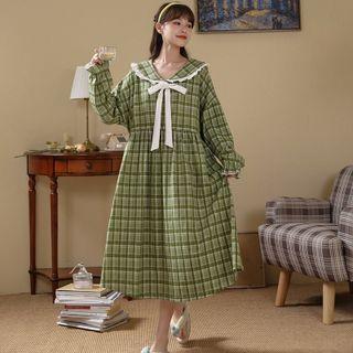 Long Sleeve Sleep Dress