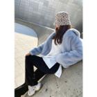 [adan] Slit-side Loose T-shirt