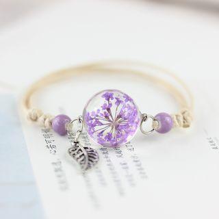 Flower Crystal Bracelet
