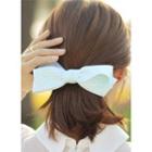 Striped Bow Hair Pin