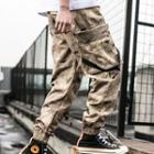 Camo Cargo Straight Fit Pants