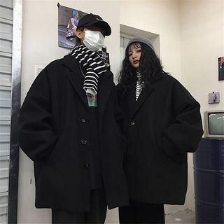 Couple Matching Padded Button Coat