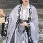 Hanfu Long-sleeve Top / Jacket / Maxi Skirt