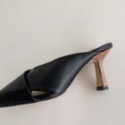 High-heel Pointy Mules