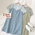 Set: Striped Short-sleeve T-shirt + Sleeveless Dress