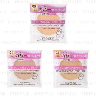 Cezanne - Uv Silk Cover Powder Refill Spf 50 Pa++++ 10g - 3 Types