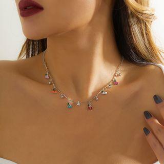 Cherry Glaze Alloy Waist Chain / Necklace