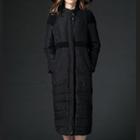 Panel Padded Midi Coat