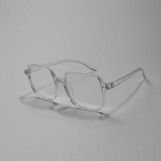 Plain Glasses Transparent - One Size