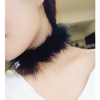 Faux-fur Choker
