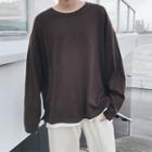 Loose-fit Long-sleeved Top