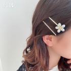 Faux Pearl Flower Hair Pin As Shown In Figure - One Size