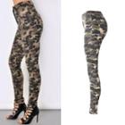 Camouflage Skinny Jeans