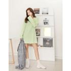 Plus Size Boxy Long-sleeve Cotton T-shirt